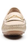 Buy_Dang Shoes_Gold Tam Leather Embellished Moccasins _Online_at_Aza_Fashions