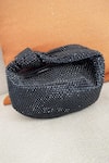 Shop_House of Bling_Black Rhinestone Ambre Embellished Bag _at_Aza_Fashions