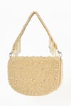 Shop_Tasna_White Crystal Bead Embellished Bag _Online_at_Aza_Fashions