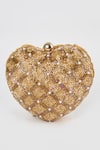 Buy_Tasna_Gold Cutdana Heart Shaped Clutch _Online_at_Aza_Fashions