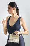 Tasna_Multi Color Bead Embellished Bag _at_Aza_Fashions