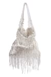 Shop_Tasna_Silver Cutdana Tassel Embellished Potli _Online_at_Aza_Fashions