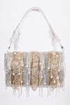 Shop_Tasna_Gold Cutdana Callista Embroidered Handbag _at_Aza_Fashions