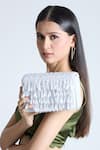 Buy_Tasna_White Pearl Drop Tassel Embellished Sling Bag _Online_at_Aza_Fashions