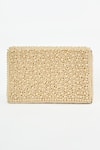 Tasna_Gold Pearl Drop Tassel Embellished Sling Bag _Online_at_Aza_Fashions