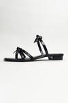 Shop_The Alter_Black Solid Strappy Flats _Online_at_Aza_Fashions