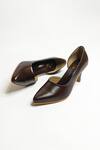 Buy The Alter Brown Lizzy Pointed Toe Pumps at Aza Fashions Buy_The Alter_Brown Lizzy Pointed Toe Pumps _at_Aza_Fashions