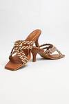 The Alter Brown Belleza Braided Stiletto Heels Online at Aza Fashions The Alter_Brown Belleza Braided Stiletto Heels _Online_at_Aza_Fashions