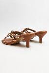 Shop The Alter Brown Belleza Braided Stiletto Heels Online at Aza Fashions Shop_The Alter_Brown Belleza Braided Stiletto Heels _Online_at_Aza_Fashions