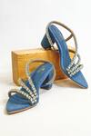 Shop The Alter Blue Rhinestone Kiara Embellished Strappy Block Heels Online at Aza Fashions Shop_The Alter_Blue Rhinestone Kiara Embellished Strappy Block Heels _Online_at_Aza_Fashions