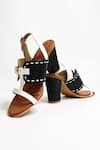 Shop_The Alter_Black Buckles Taylor Color Block Heels _Online_at_Aza_Fashions