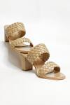 Buy The Alter Beige Braided Woven Block Heels Buy_The Alter_Beige Braided Woven Block Heels