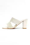 Shop_THE ALTER_Off White Round Toe Heels _Online_at_Aza_Fashions