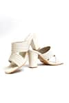 Buy_THE ALTER_Off White Round Toe Heels 