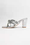 Shop_THE ALTER_Silver Front Knotted Block Heels 