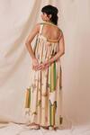 Shop_The Summer House_Beige Organic Cotton Voile Printed Carnival Square Neck Selma Maxi Dress _at_Aza_Fashions