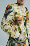 Buy_TIL_Multi Color Cotton Digital Print Brush Stroke Dreamscape Overlay Jacket _Online_at_Aza_Fashions