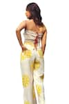 Shop_Akashi Clothing_Yellow Kala Cotton Printed Lemon Straight Limoncello Top With Pant _Online_at_Aza_Fashions