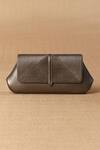 Buy_Ampm_Grey Chains Izrah Cord Work Clutch