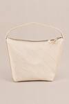 Shop_Ampm_White Ruh Cord Work Bucket Bag _Online_at_Aza_Fashions