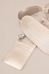 Ampm_White Ruh Cord Work Bucket Bag _at_Aza_Fashions