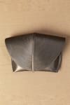 Ampm_Grey Chains Myah Mini Cord Embellished Clutch _at_Aza_Fashions
