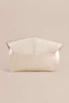 Shop_Ampm_Ivory Myah Textured Clutch _at_Aza_Fashions