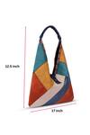 Shop_ETCETERA_Multi Color Jigsaw Pattern Foldable Shoulder Bag _Online_at_Aza_Fashions