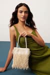 Buy_ETCETERA_Off White Bugle Beads Embellished Cotton Tote Bag _at_Aza_Fashions