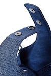 ETCETERA_Blue Crystals Embellished Handbag _Online