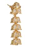 MINAKI_Gold Plated Kundan Embellished Earrings _Online_at_Aza_Fashions