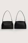 Buy_The House of Ganges_Black Hazel Rectangle Shaped Handbag 