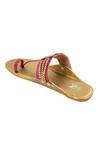 Buy_The Madras Trunk_Maroon Haiku Ruhi Plain Kolhapuri Flats 