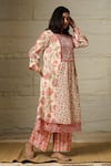 Buy_Saundh_Piya Embroidered Yoke Kurta With Pant _at_Aza_Fashions