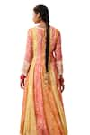 Saundh_Kora Embroidered Anarkali Set _at_Aza_Fashions