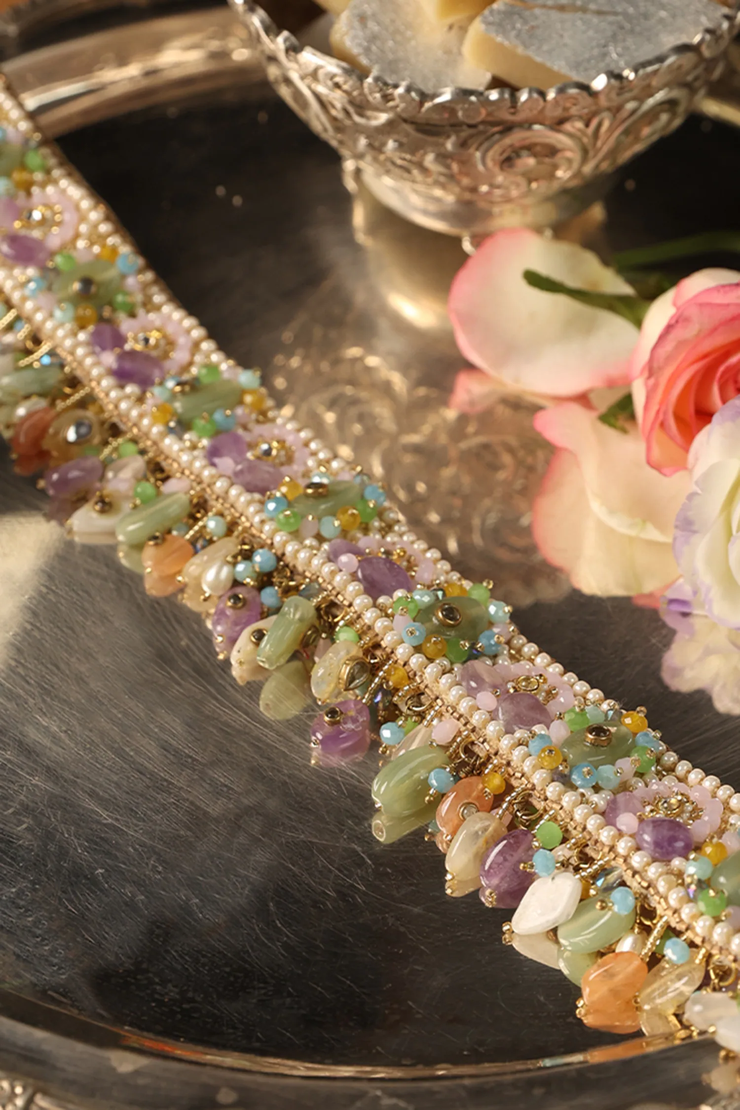 Shop_Lovetobag_Purple Amethyst Amara Embellished Belt _at_Aza_Fashions