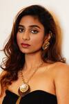 Buy_Rejuvenate Jewels_Cream Pearls Mother Of Flower Earrings _Online_at_Aza_Fashions