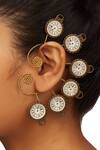 Buy_Rejuvenate Jewels_Gold Plated The Six O Clock Ear Cuff - Single Pc _at_Aza_Fashions