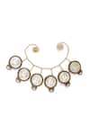 Shop_Rejuvenate Jewels_Gold Plated The Six O Clock Ear Cuff - Single Pc _at_Aza_Fashions