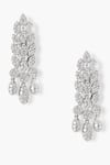 Shazé_Silver Plated Stones Shimmer Mist Embellished Dangler Earrings _Online_at_Aza_Fashions