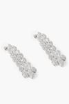 Shop_Shazé_Silver Plated Stones Shimmer Mist Embellished Dangler Earrings _Online_at_Aza_Fashions