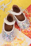 Buy_HELLO JR_Silver Embellished Under The Sea Sequin Ballerina Shoes _at_Aza_Fashions