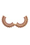 Just Shradha's_Red Pearls Embellished Bangle _Online_at_Aza_Fashions