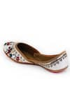 Yassio_Multi Color Nalki Samara Flora Garden Embroidered Juttis _Online_at_Aza_Fashions