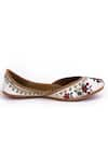 Buy_Yassio_Multi Color Nalki Samara Flora Garden Embroidered Juttis _Online_at_Aza_Fashions