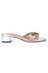 Sephyr_Silver Penelope Metallic Kitten Block Heels _Online_at_Aza_Fashions