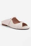 Buy_Sephyr_Cream Round Toe Flats _at_Aza_Fashions