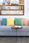 Buy_Mid July Home_Multi Color Cotton Quilted Classic Pattern Cushion Cover 4 Pcs Set _at_Aza_Fashions