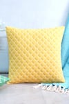 Buy_Mid July Home_Multi Color Cotton Quilted Classic Pattern Cushion Cover 4 Pcs Set _Online_at_Aza_Fashions