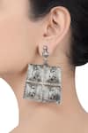 Buy_Masaba_Silver Plated Turtle Folk Tale Earrings _at_Aza_Fashions